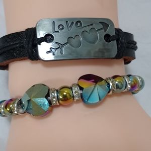 Love Bracelet Set Gift Valentine's Day Mother's Day Fashion Jewelry Casual